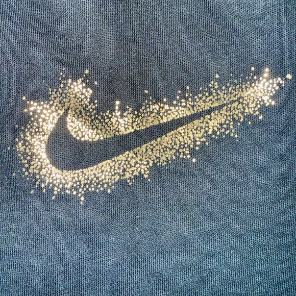 ✨ Nike Gold Swoosh Joggers DX6447-010 | Black 1X | Streetwear 🔥 - Picture 2 of 11